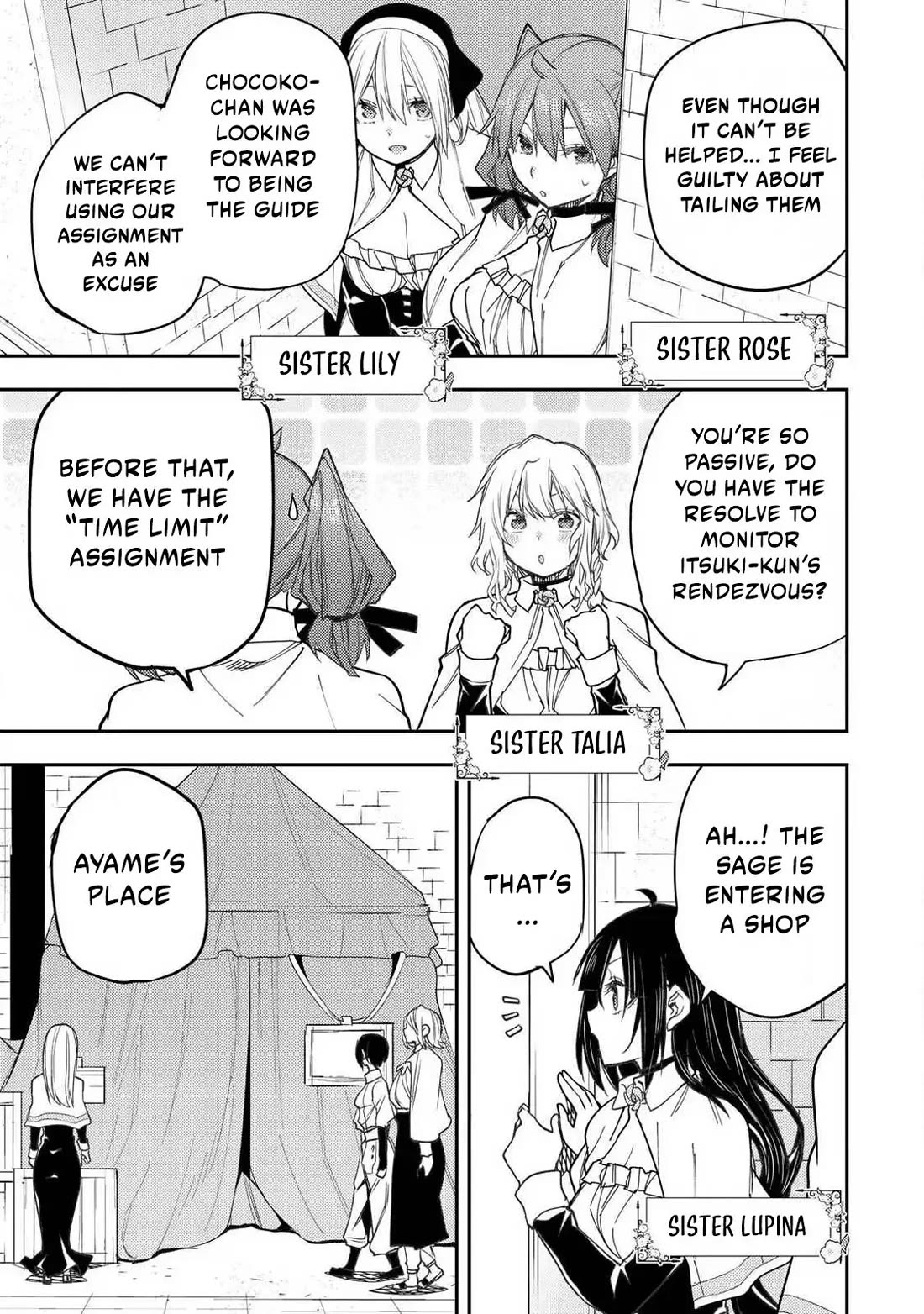 Doing Secret Things with the Holy Maidens chapter 65 page 4