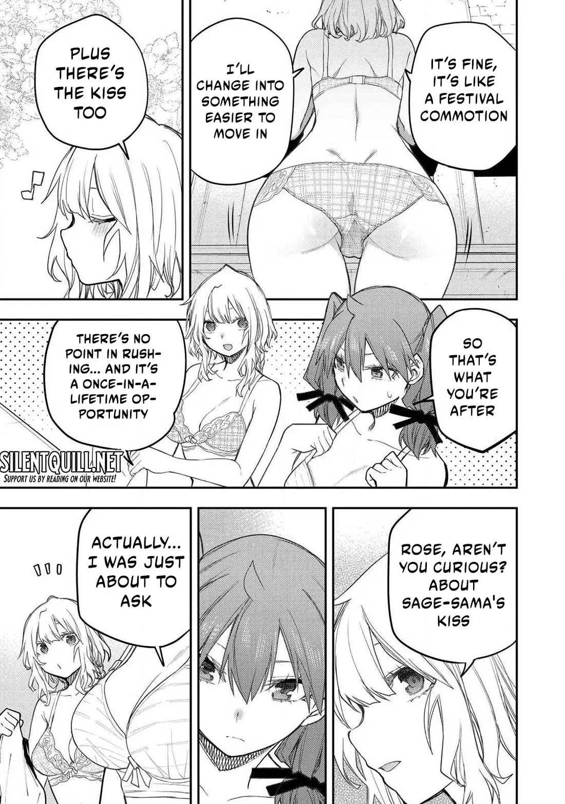 Doing Secret Things with the Holy Maidens chapter 66 page 14