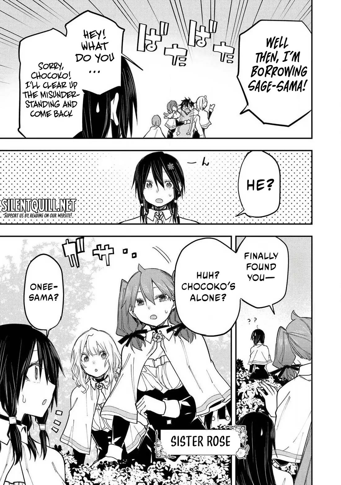 Doing Secret Things with the Holy Maidens chapter 66 page 8