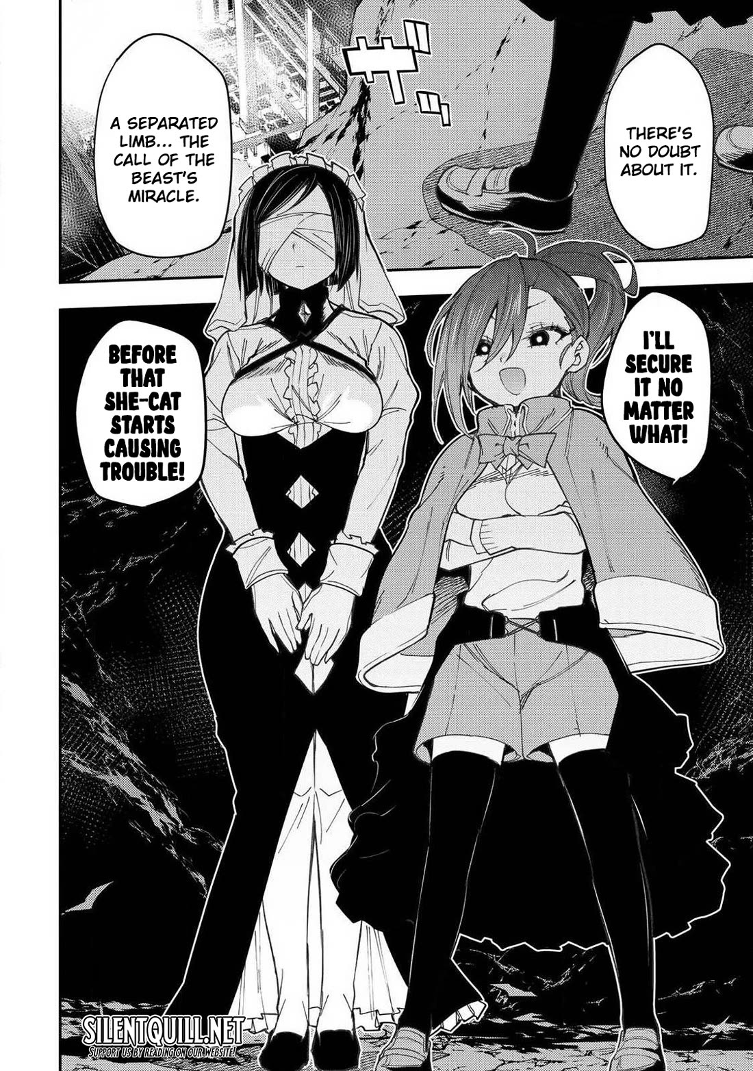 Doing Secret Things with the Holy Maidens chapter 84 page 19
