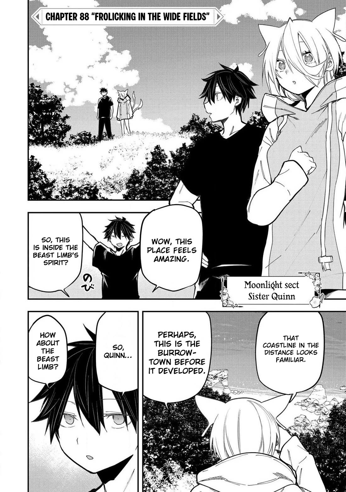 Doing Secret Things with the Holy Maidens chapter 88 page 3