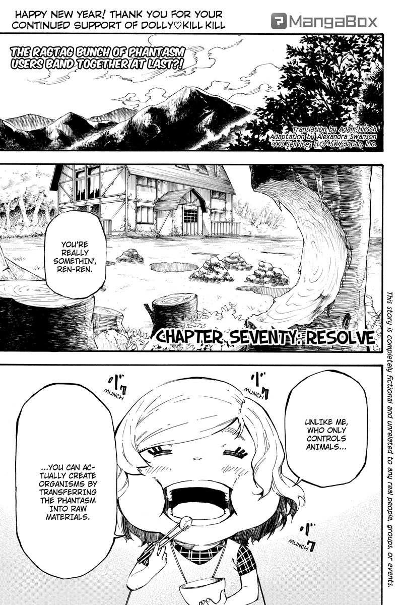 Dolly Kill Kill chapter 70 page 1