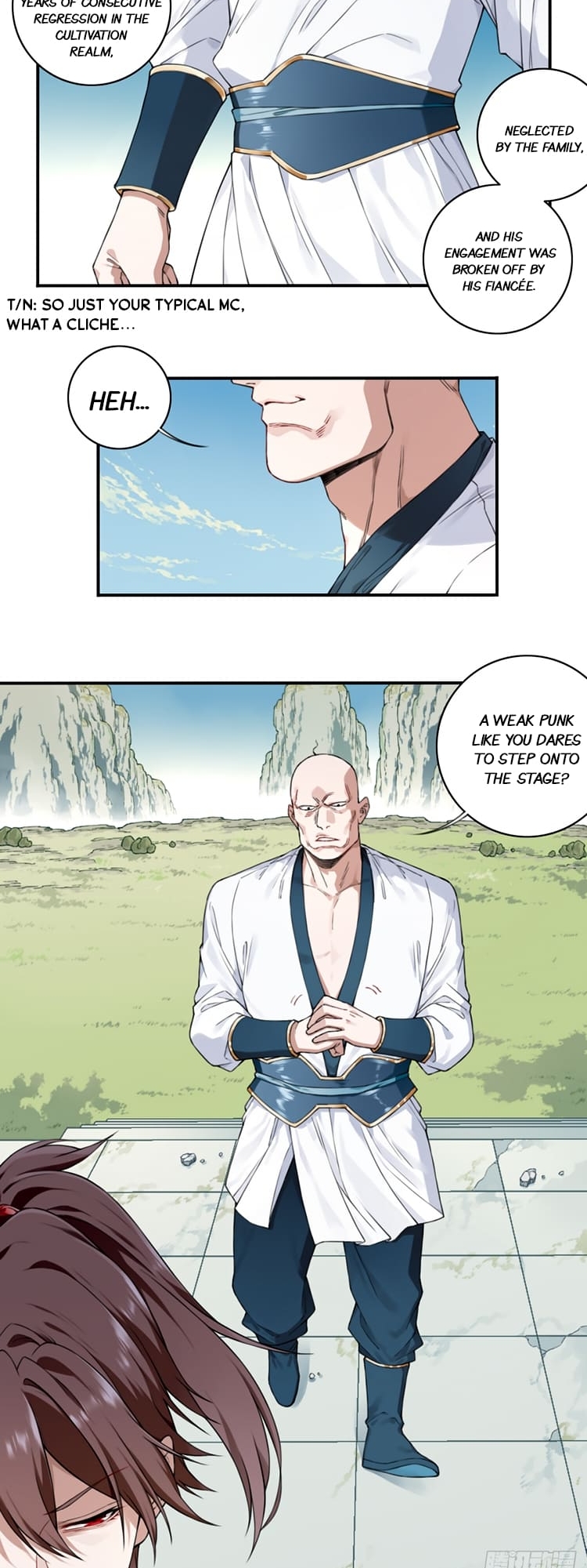 Dominating The Cultivation Realm With Muscles chapter 1 page 12