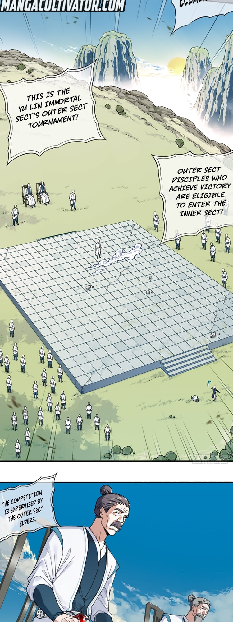 Dominating The Cultivation Realm With Muscles chapter 1 page 4