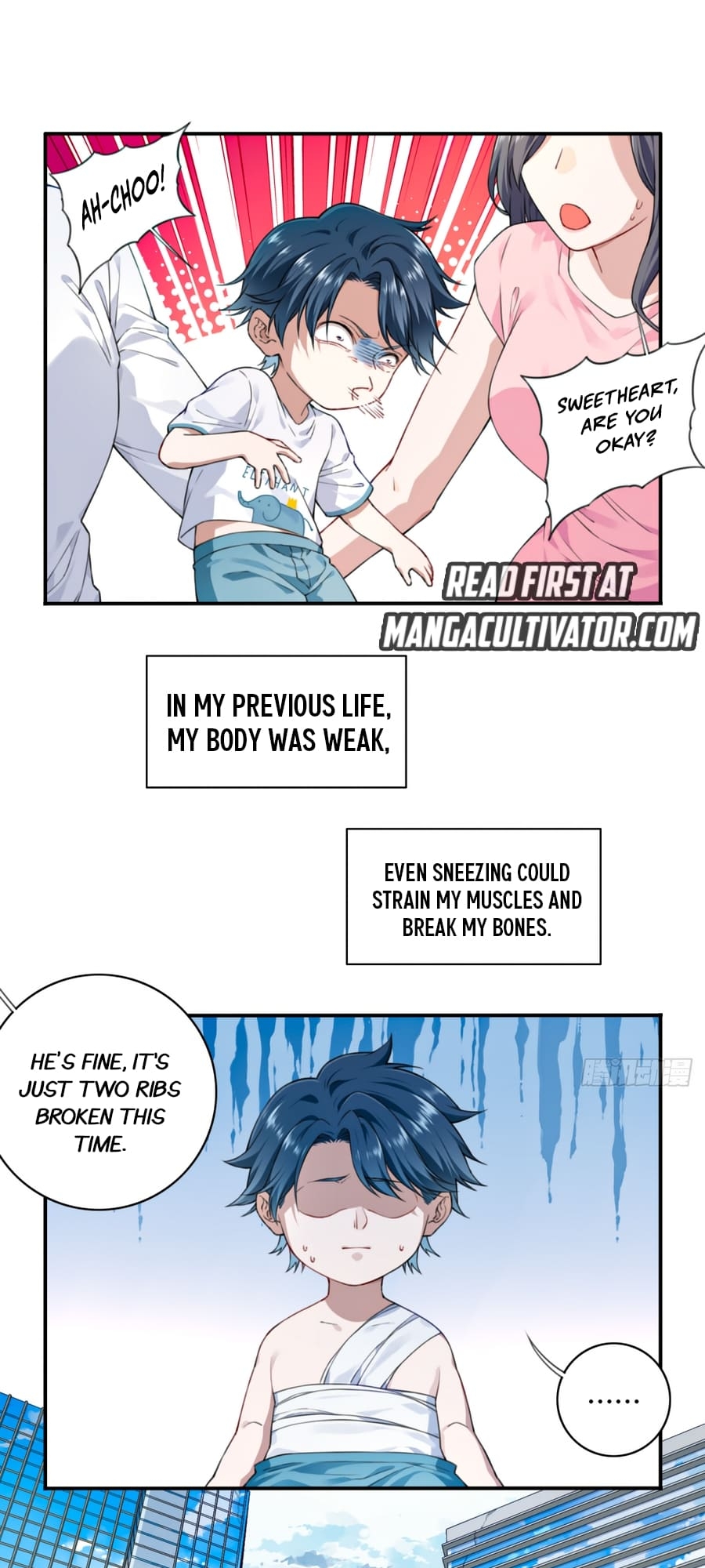 Dominating The Cultivation Realm With Muscles chapter 2 page 8