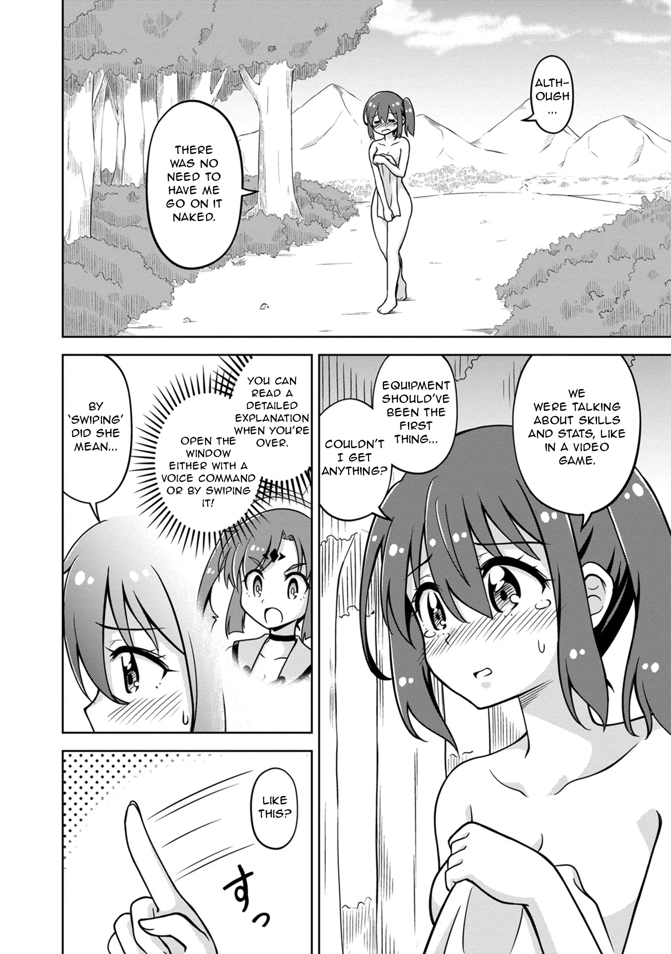 Don't Call Me a Naked Hero in Another World chapter 1 page 21