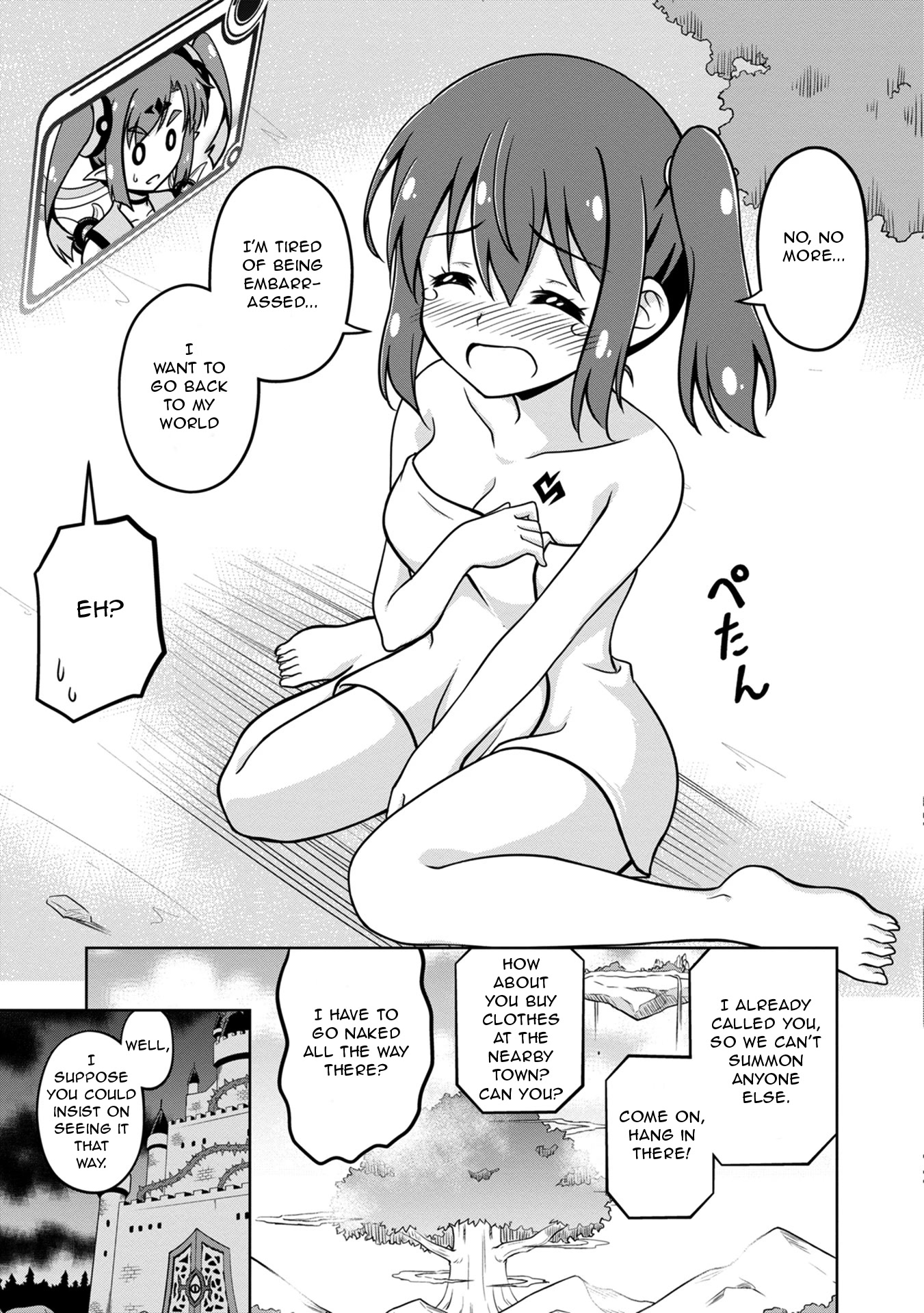 Don't Call Me a Naked Hero in Another World chapter 1 page 53