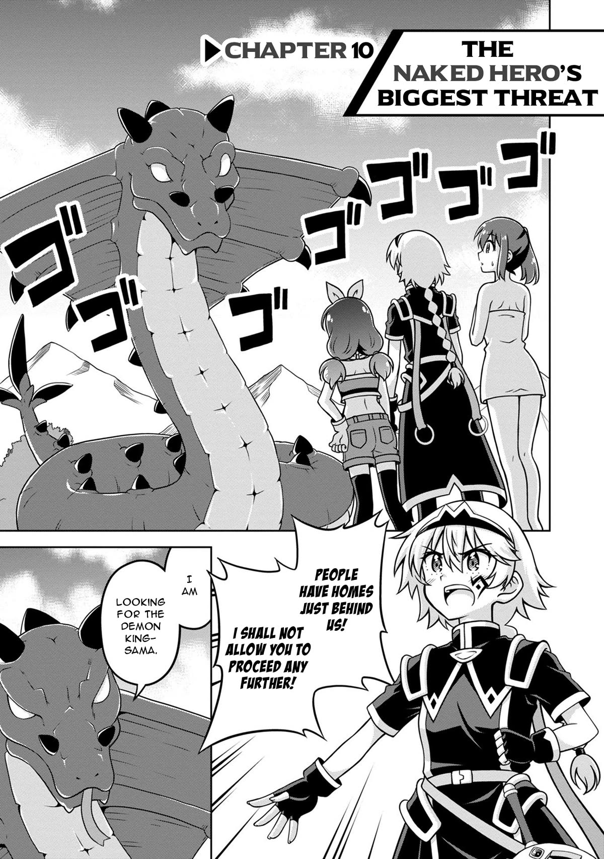 Don't Call Me a Naked Hero in Another World chapter 10 page 1