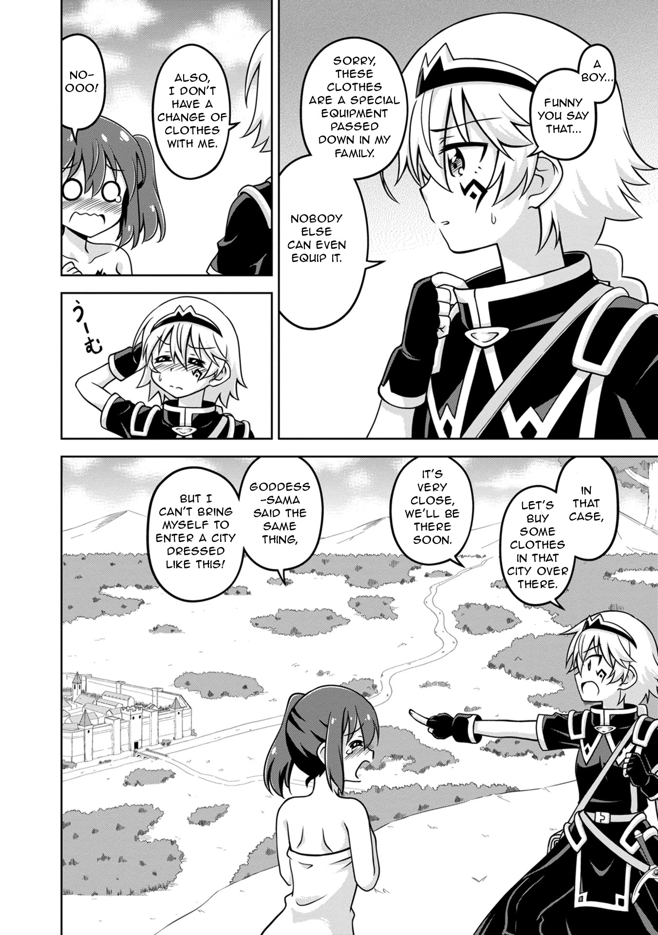 Don't Call Me a Naked Hero in Another World chapter 2 page 14