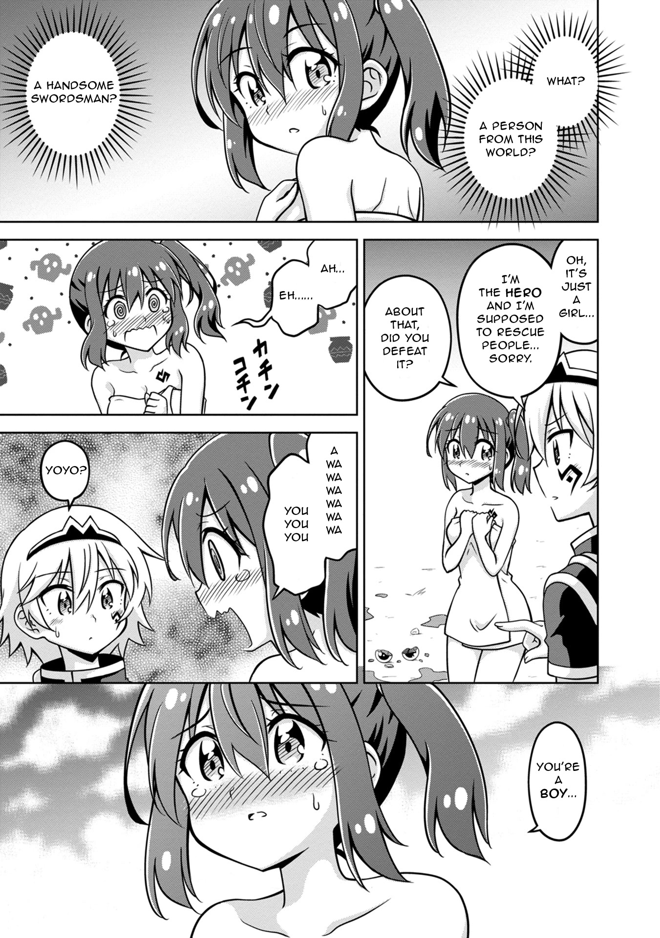 Don't Call Me a Naked Hero in Another World chapter 2 page 9