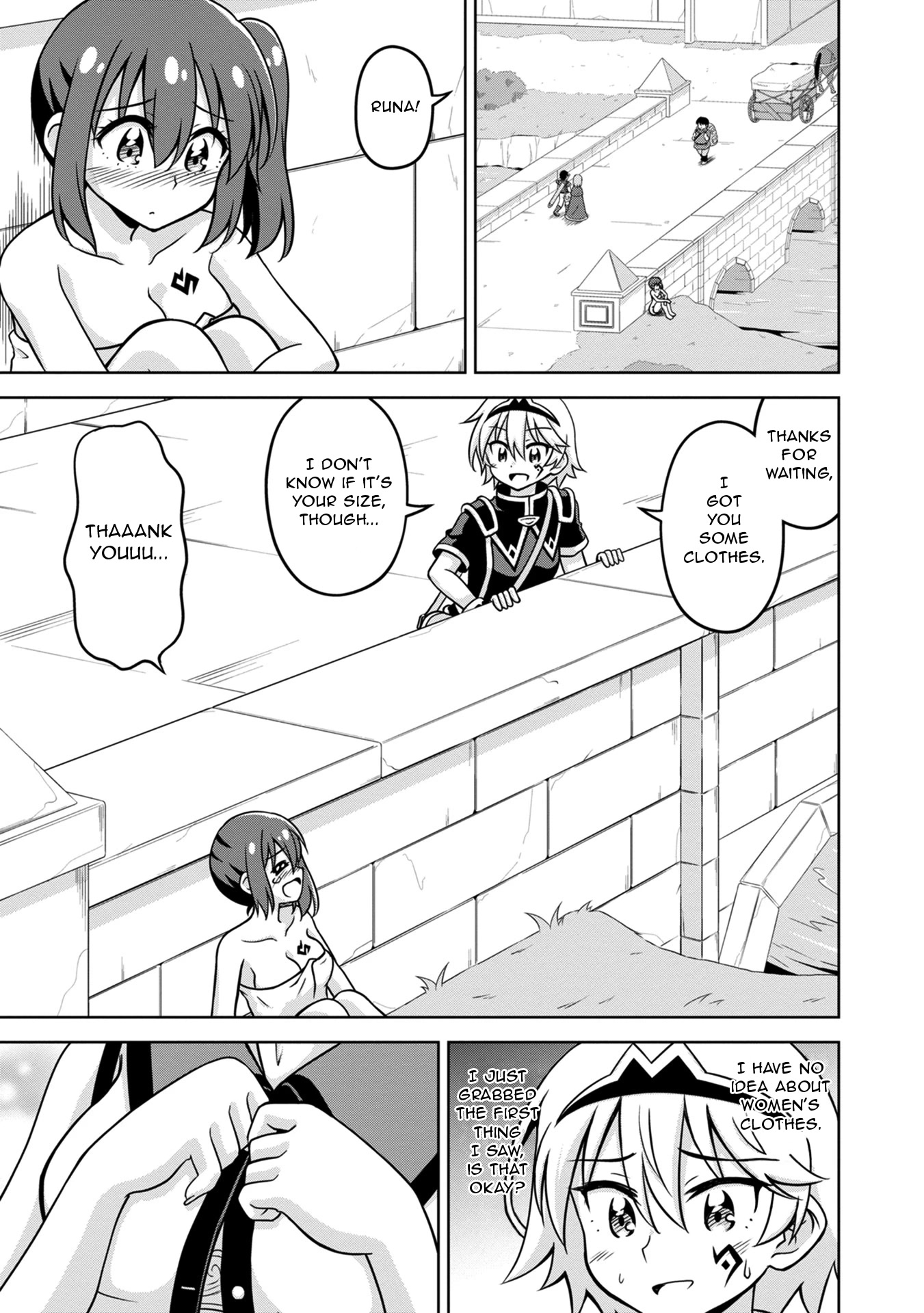 Don't Call Me a Naked Hero in Another World chapter 3 page 1