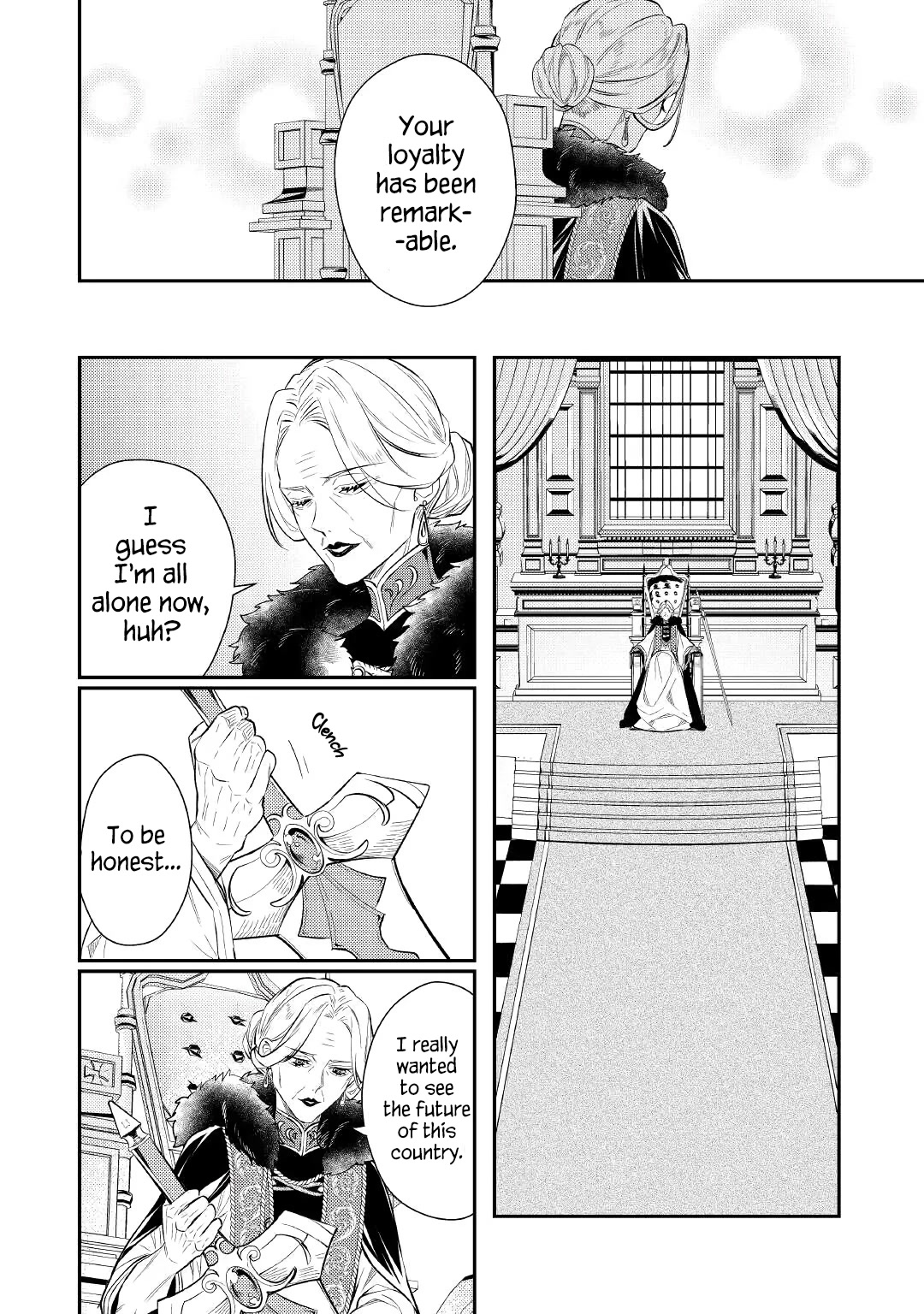 Don't Overlook the Reincarnated Granny - The Second Life of a Former Villainous Empress chapter 1 page 16