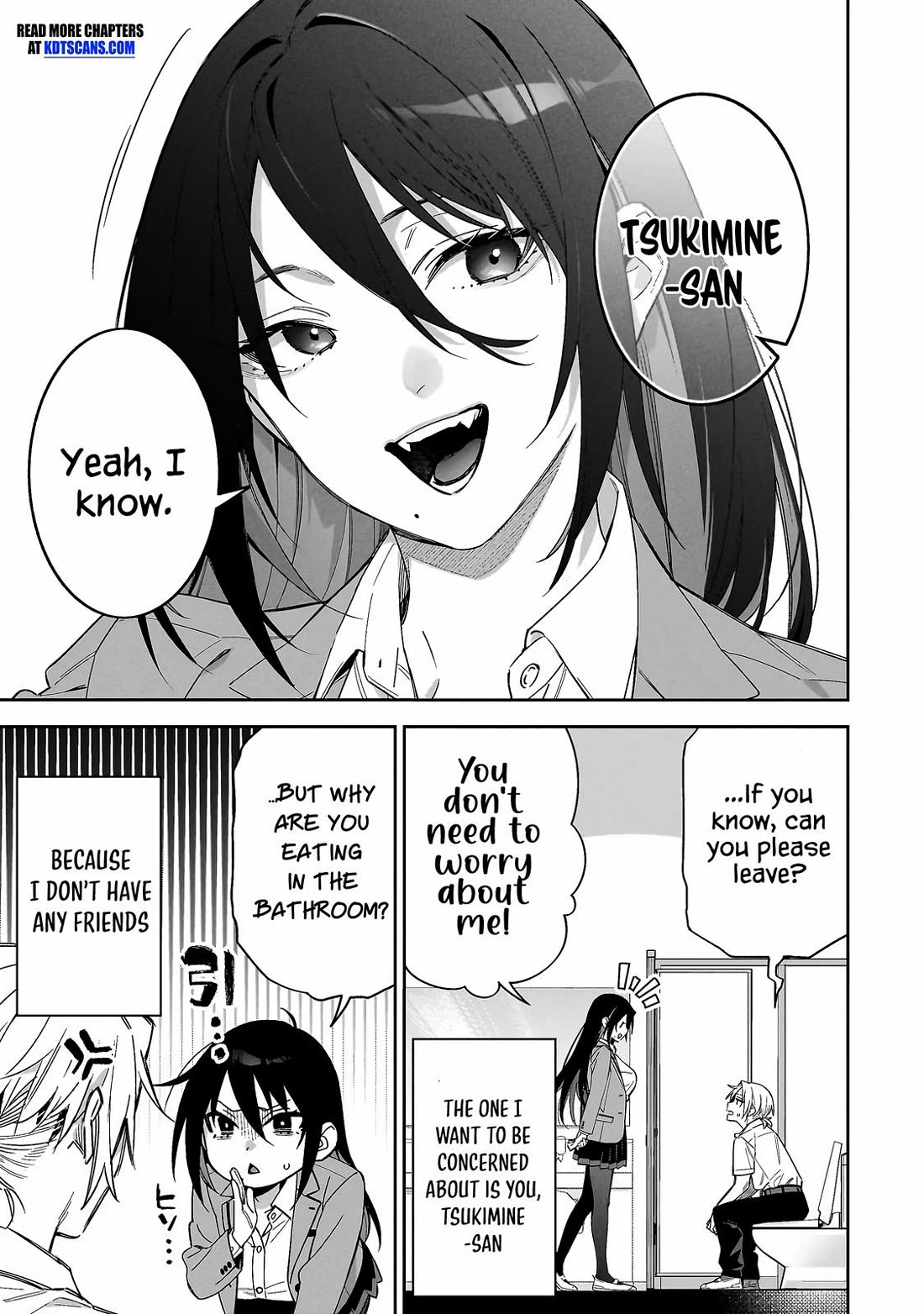 Don't XX Ms. Tsukimine chapter 1 page 9
