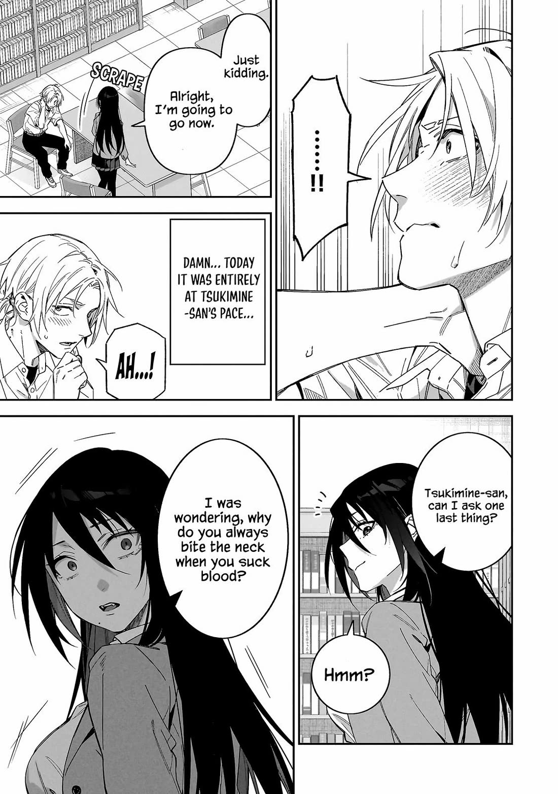Don't XX Ms. Tsukimine chapter 2 page 14