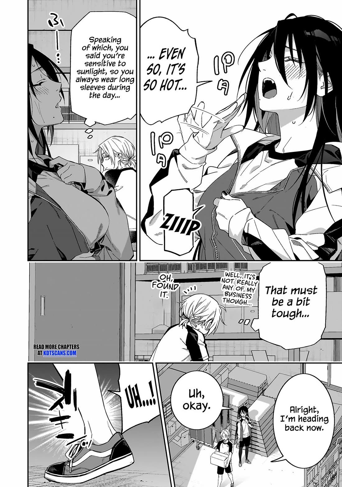 Don't XX Ms. Tsukimine chapter 3 page 11