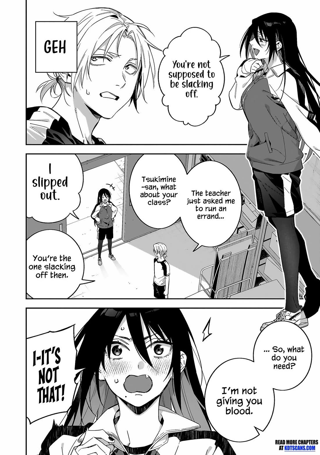 Don't XX Ms. Tsukimine chapter 3 page 9