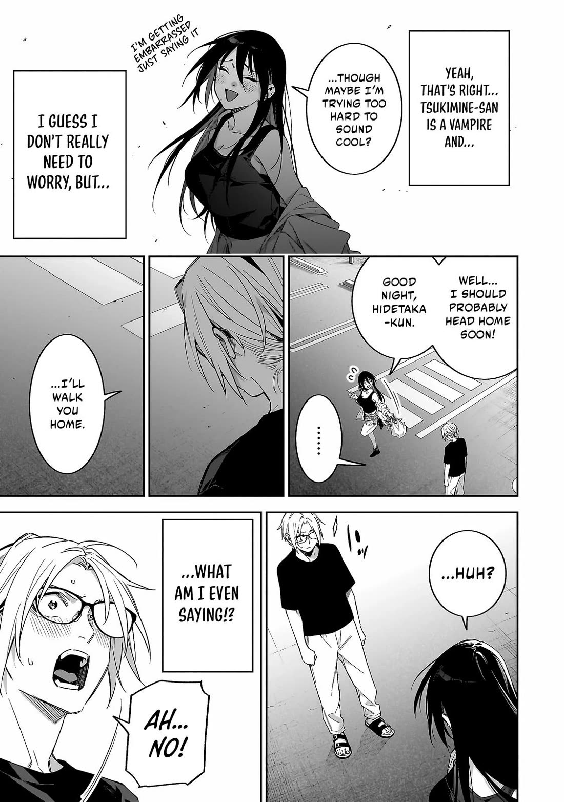 Don't XX Ms. Tsukimine chapter 4 page 12