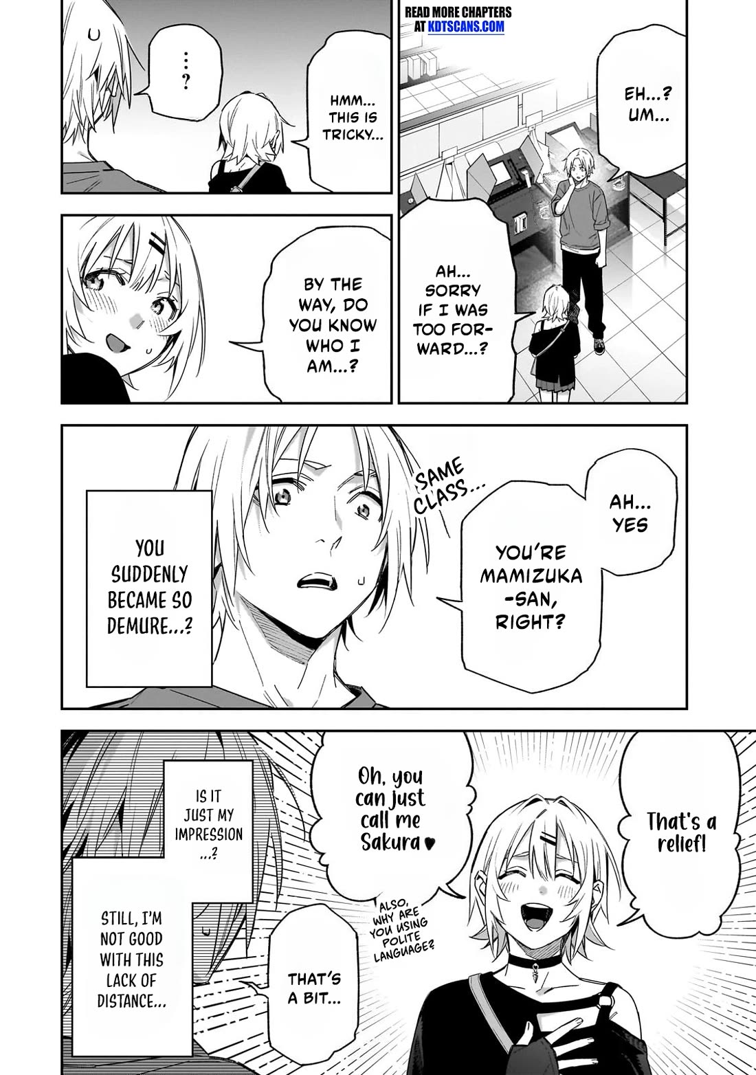 Don't XX Ms. Tsukimine chapter 8 page 5