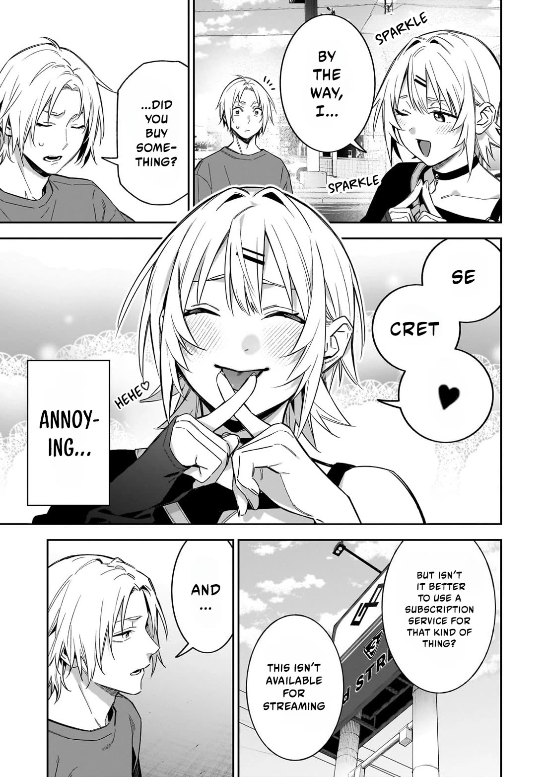 Don't XX Ms. Tsukimine chapter 8 page 8