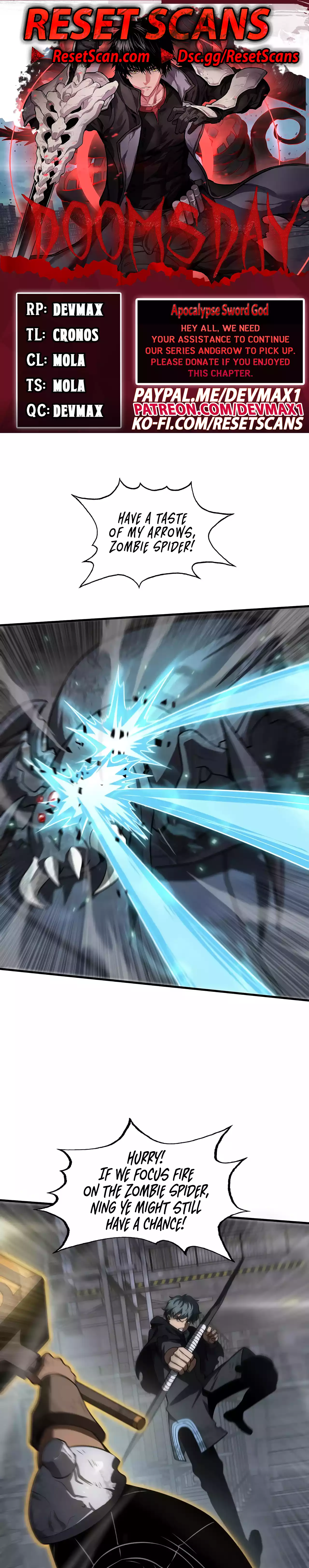 Doomsday Sword God chapter 19 page 1