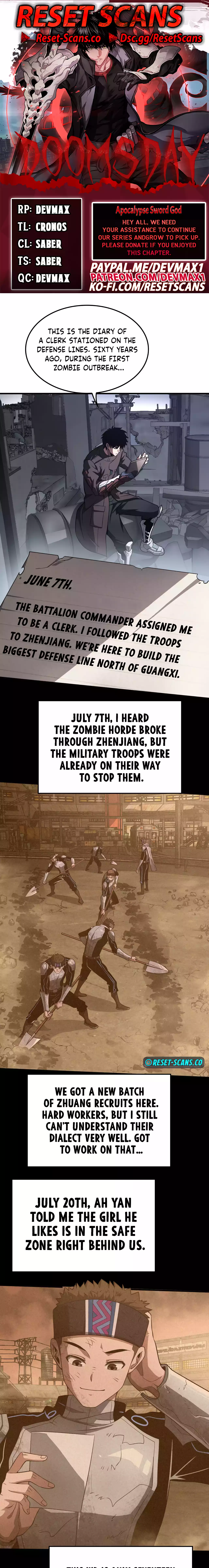 Doomsday Sword God chapter 22 page 1