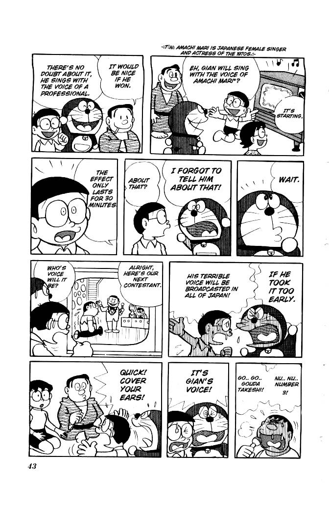 Doraemon chapter 130 page 8