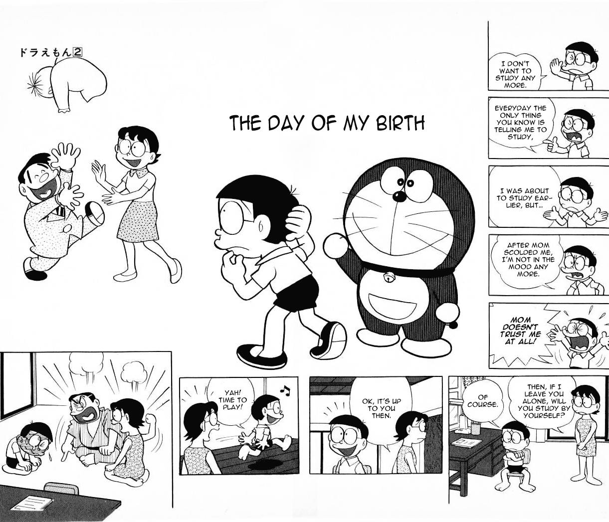 Doraemon chapter 21 page 1