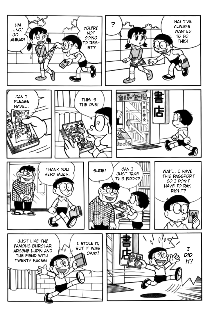 Doraemon chapter 241 page 9