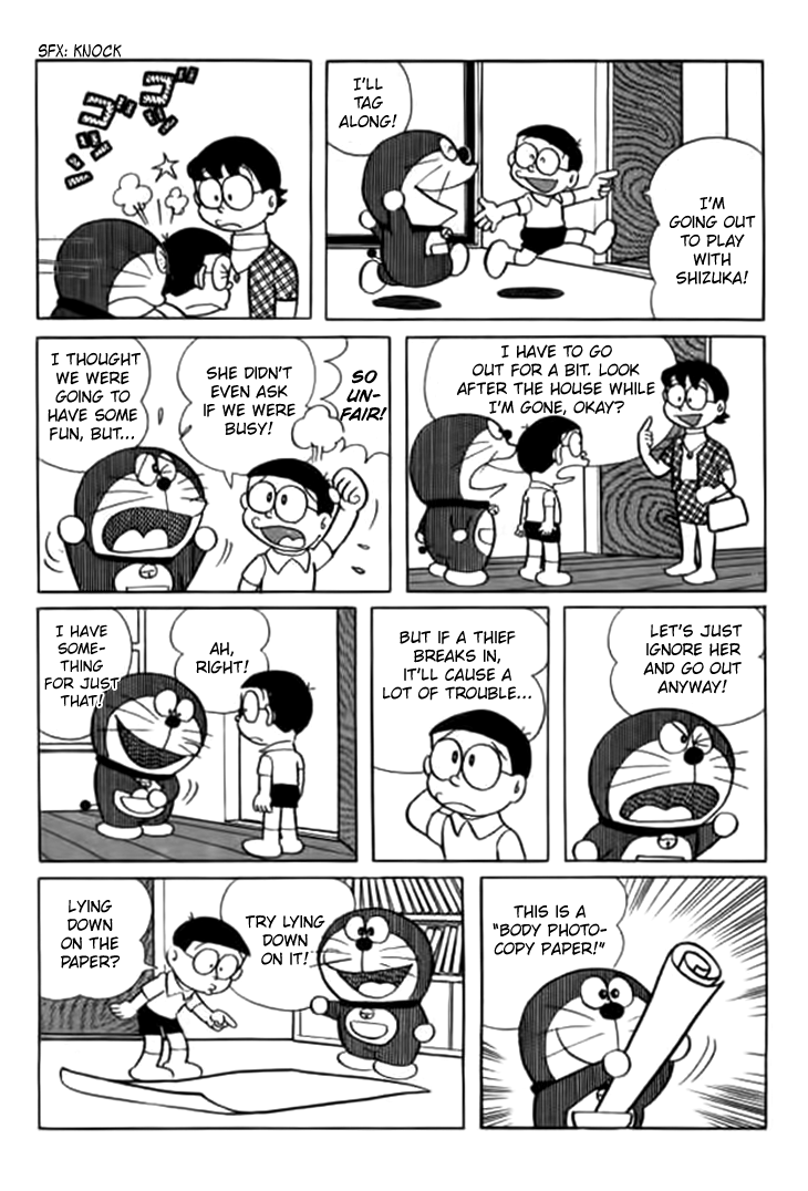 Doraemon chapter 244 page 2