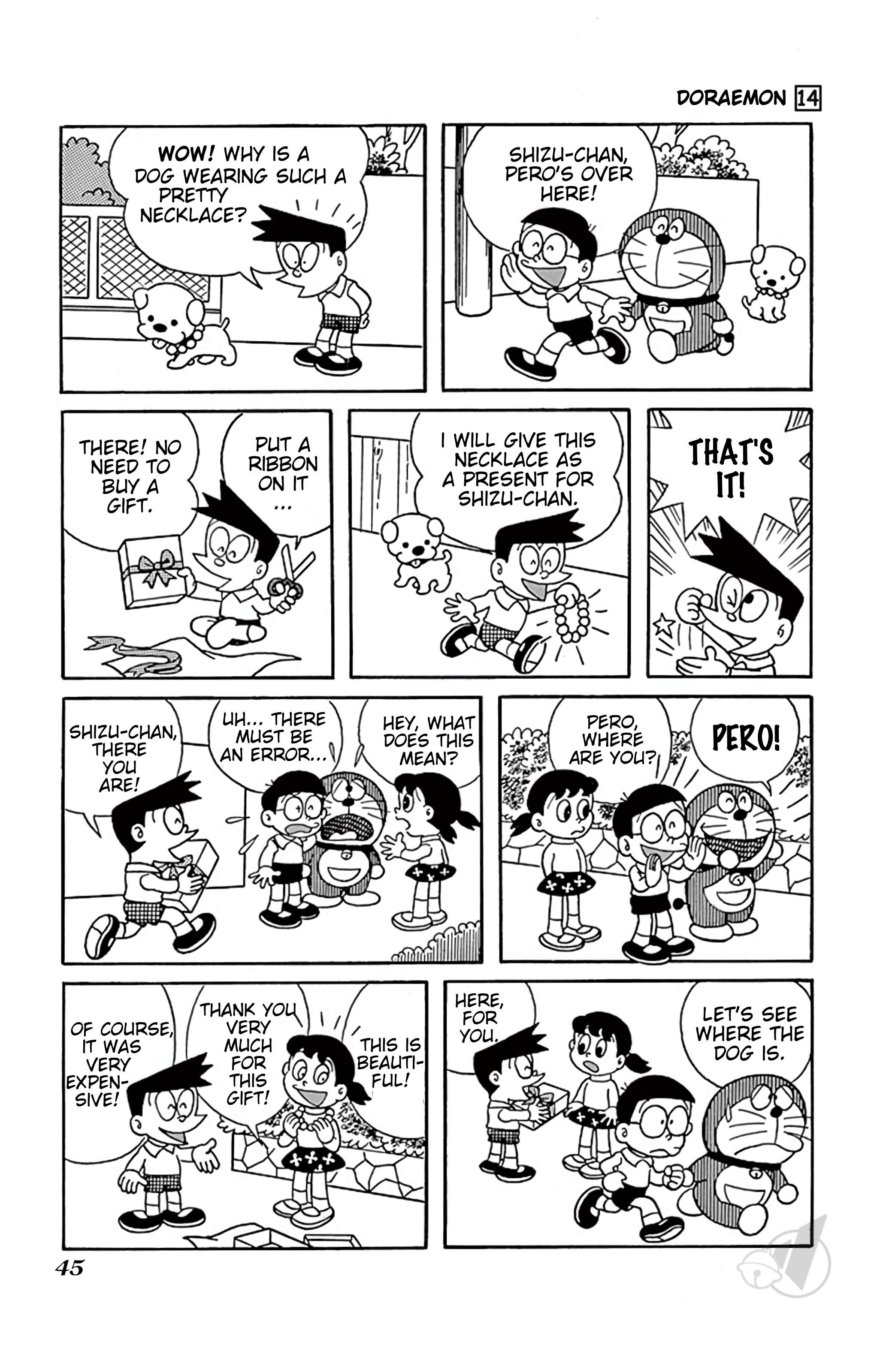 Doraemon chapter 250 page 4