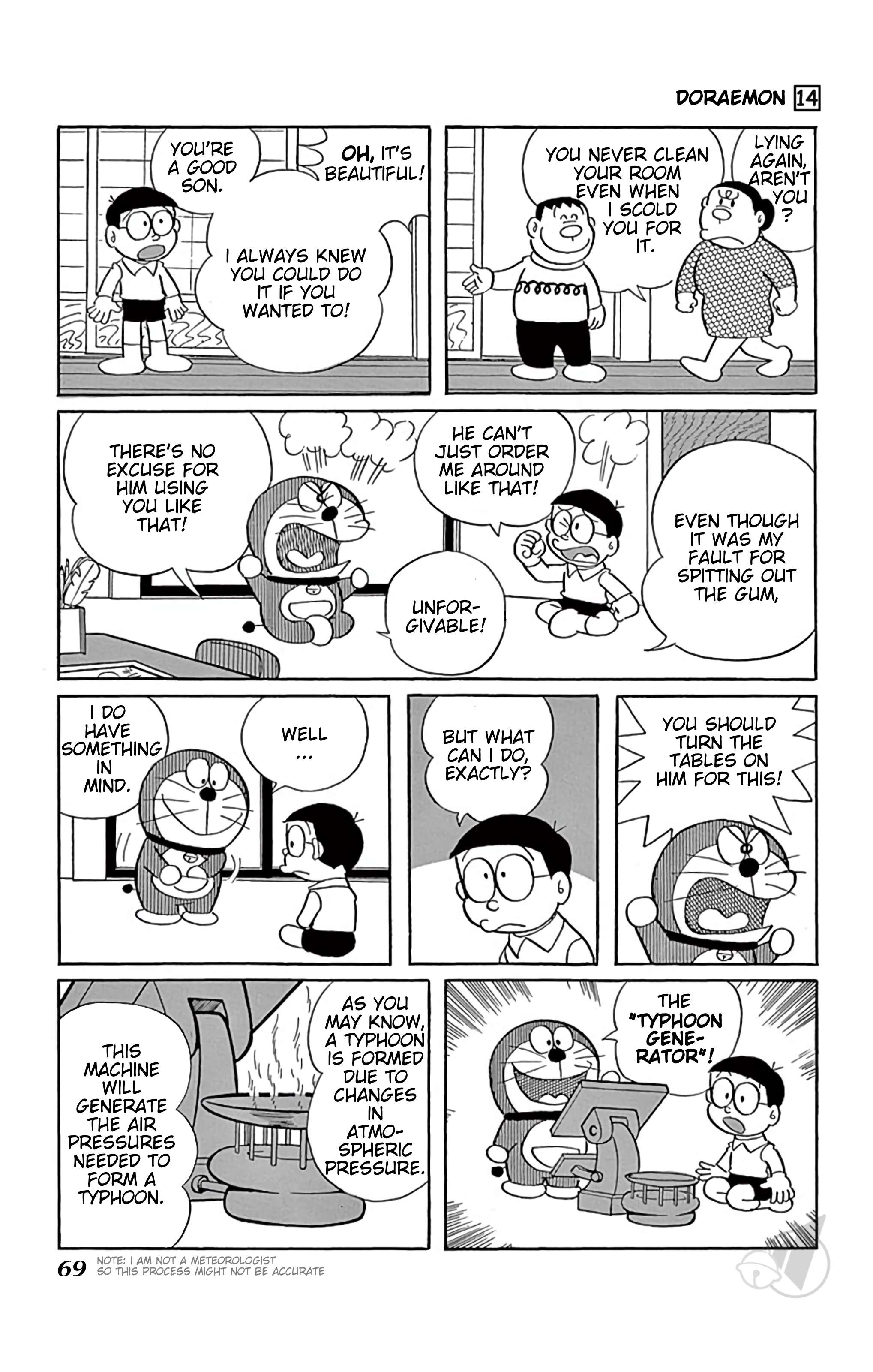 Doraemon chapter 254 page 3