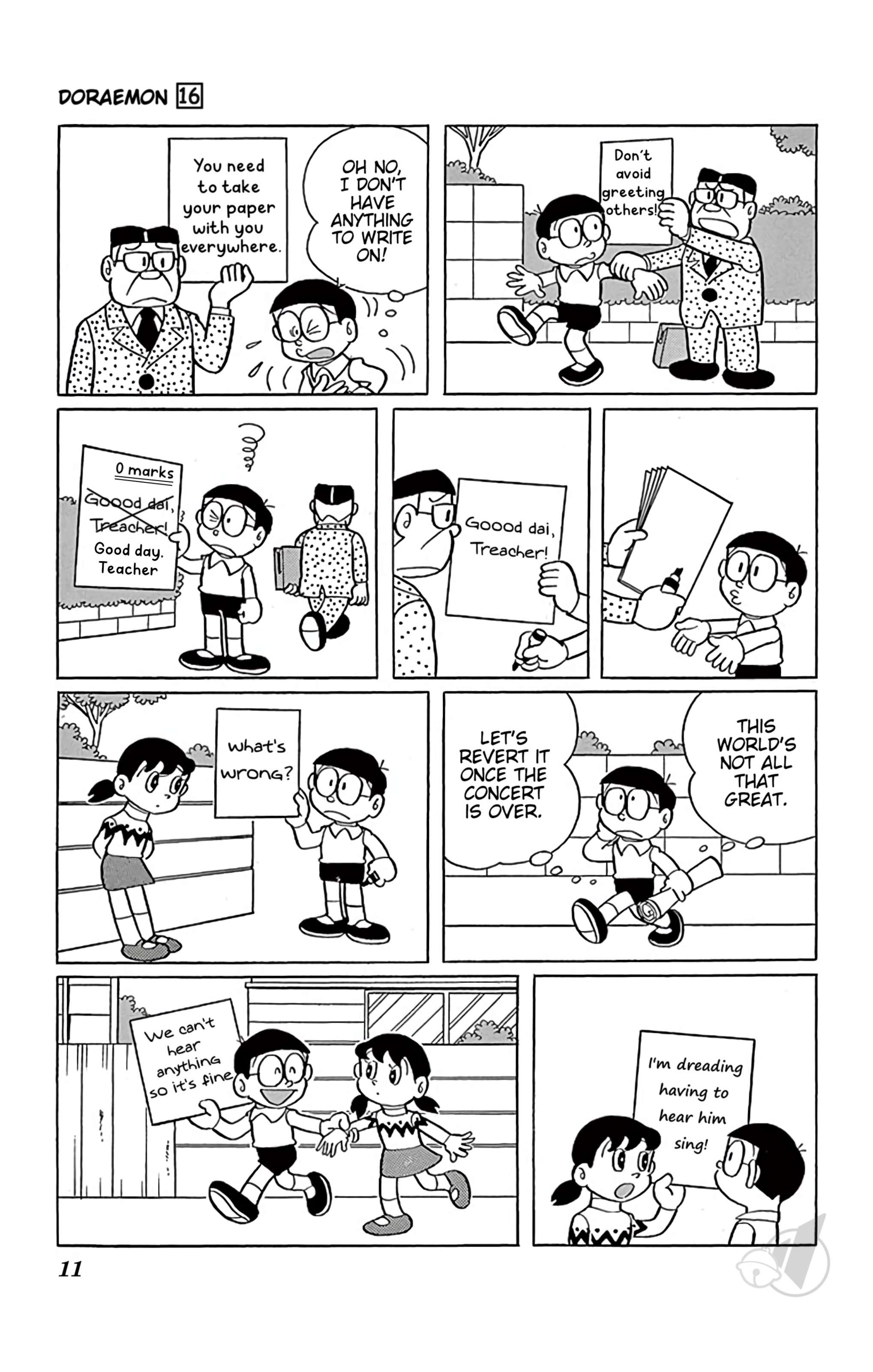 Doraemon chapter 284 page 12