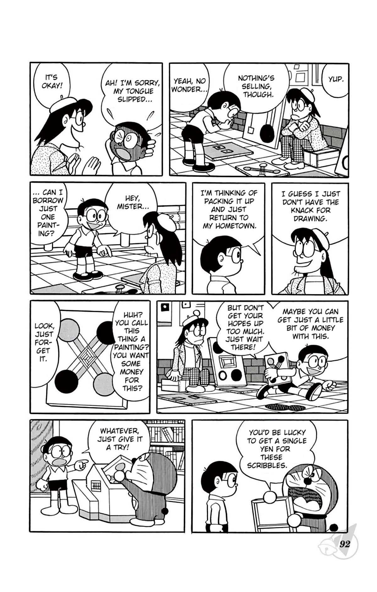 Doraemon chapter 330 page 8