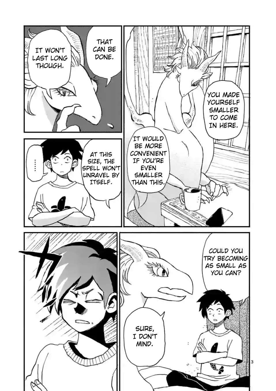 Doragon Yashinatte Kudasai chapter 2 page 3