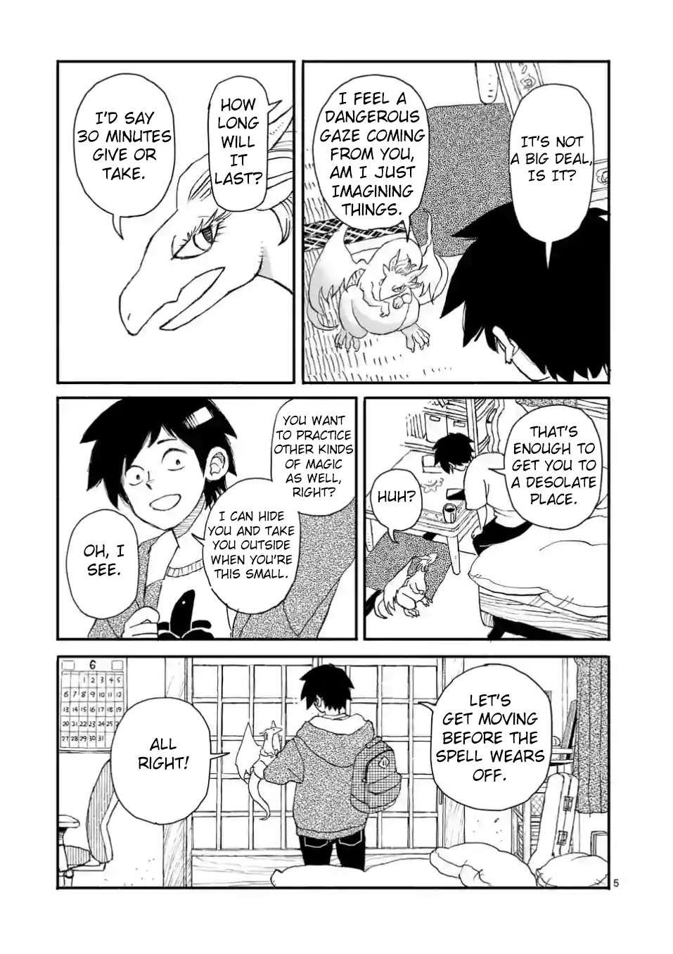Doragon Yashinatte Kudasai chapter 2 page 5