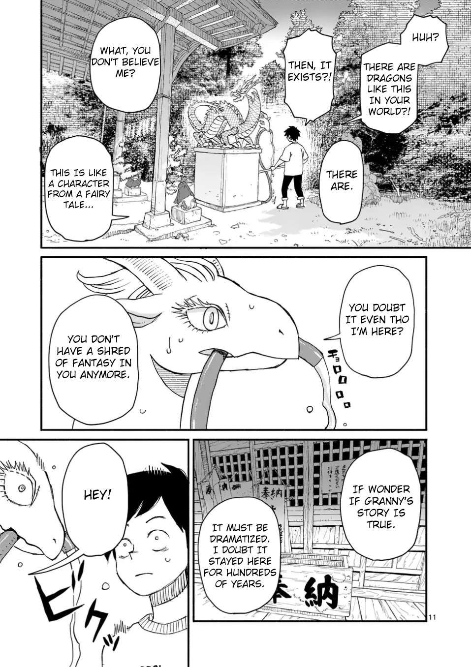 Doragon Yashinatte Kudasai chapter 5 page 11