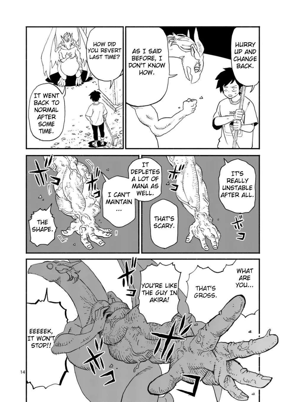 Doragon Yashinatte Kudasai chapter 5 page 14