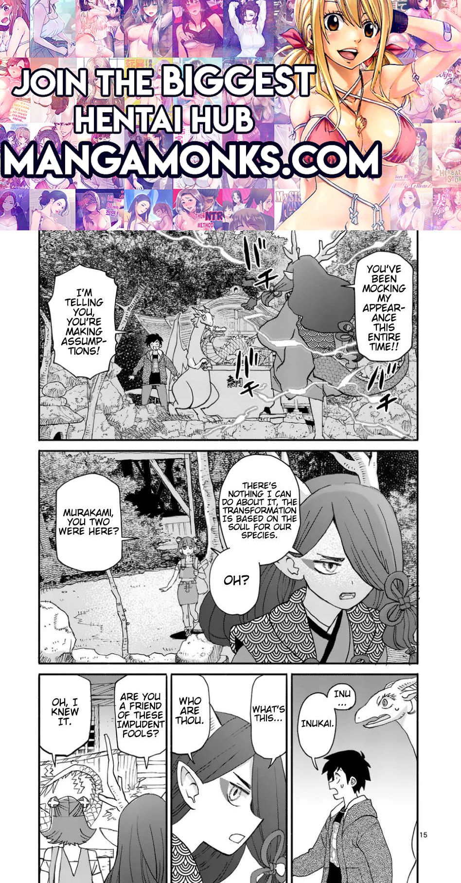 Doragon Yashinatte Kudasai chapter 8.2 page 1