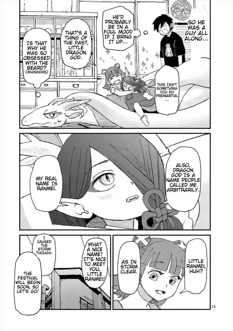 Doragon Yashinatte Kudasai chapter 9 page 14