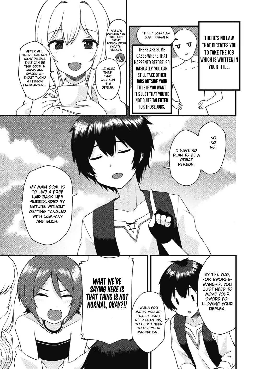 Dorei Shounin Shika Sentakushi Ga Nai desu Yo? ~Harem? Nani sore oishii no?~ chapter 1 page 13