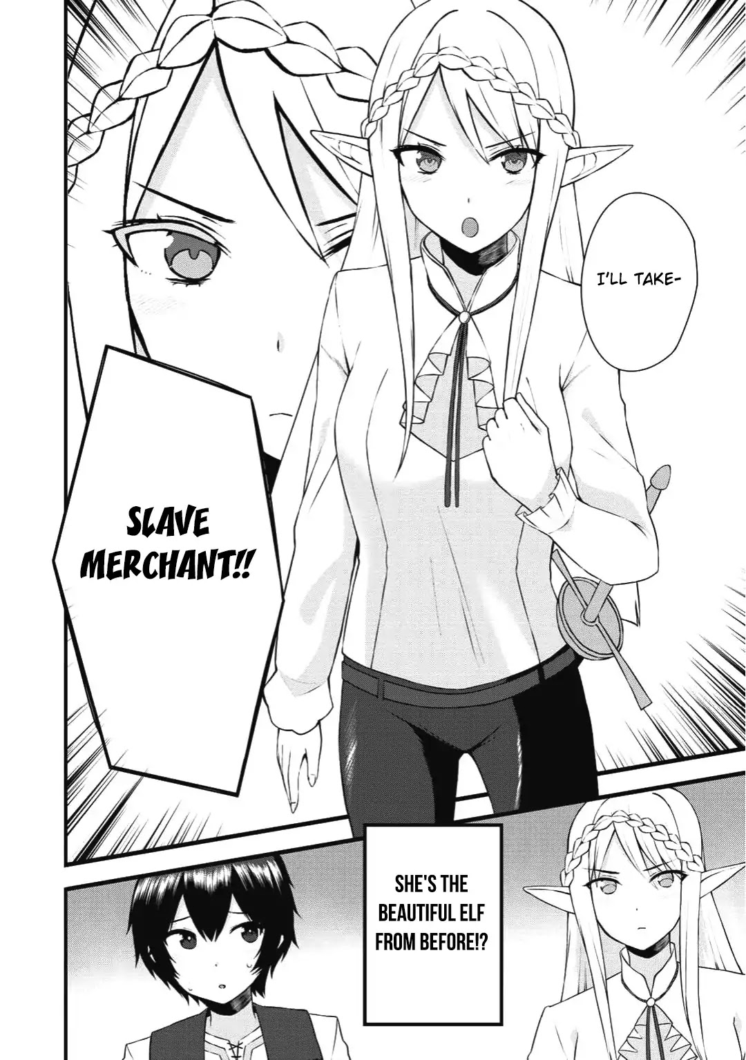 Dorei Shounin Shika Sentakushi Ga Nai desu Yo? ~Harem? Nani sore oishii no?~ chapter 1 page 32