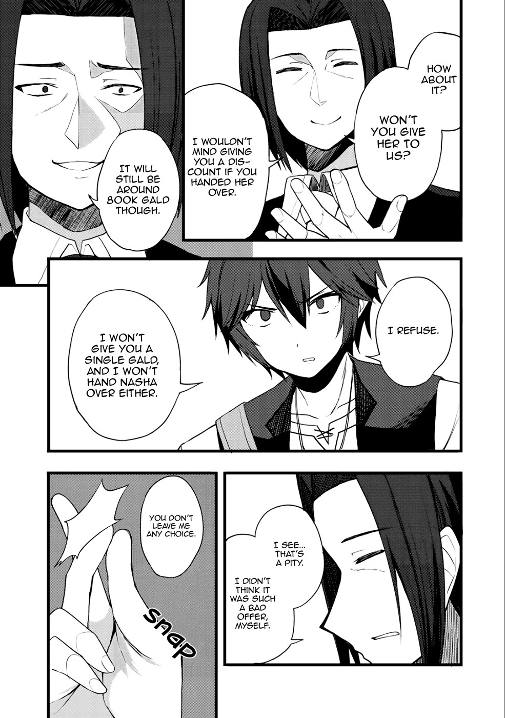 Dorei Shounin Shika Sentakushi Ga Nai desu Yo? ~Harem? Nani sore oishii no?~ chapter 11 page 21