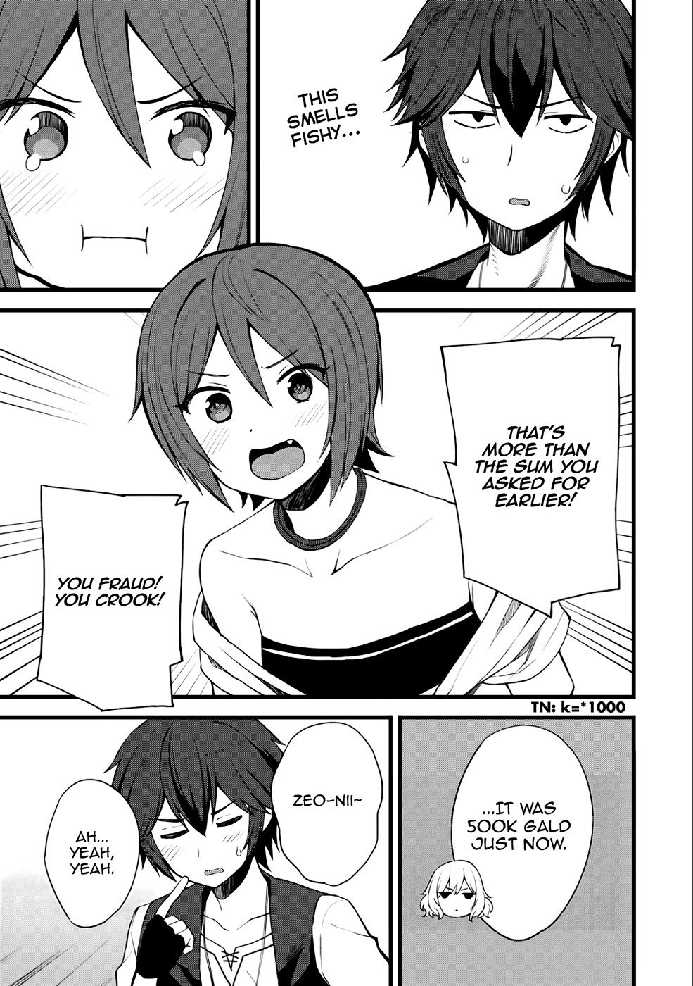 Dorei Shounin Shika Sentakushi Ga Nai desu Yo? ~Harem? Nani sore oishii no?~ chapter 11 page 8