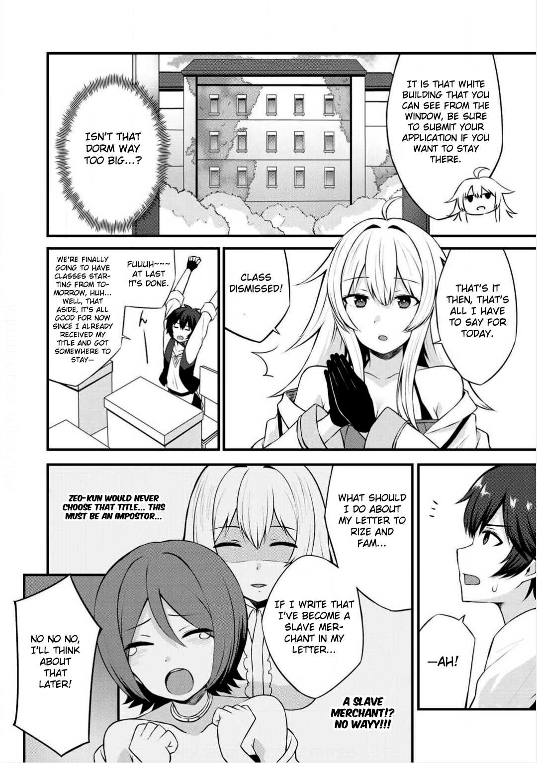 Dorei Shounin Shika Sentakushi Ga Nai desu Yo? ~Harem? Nani sore oishii no?~ chapter 2 page 10