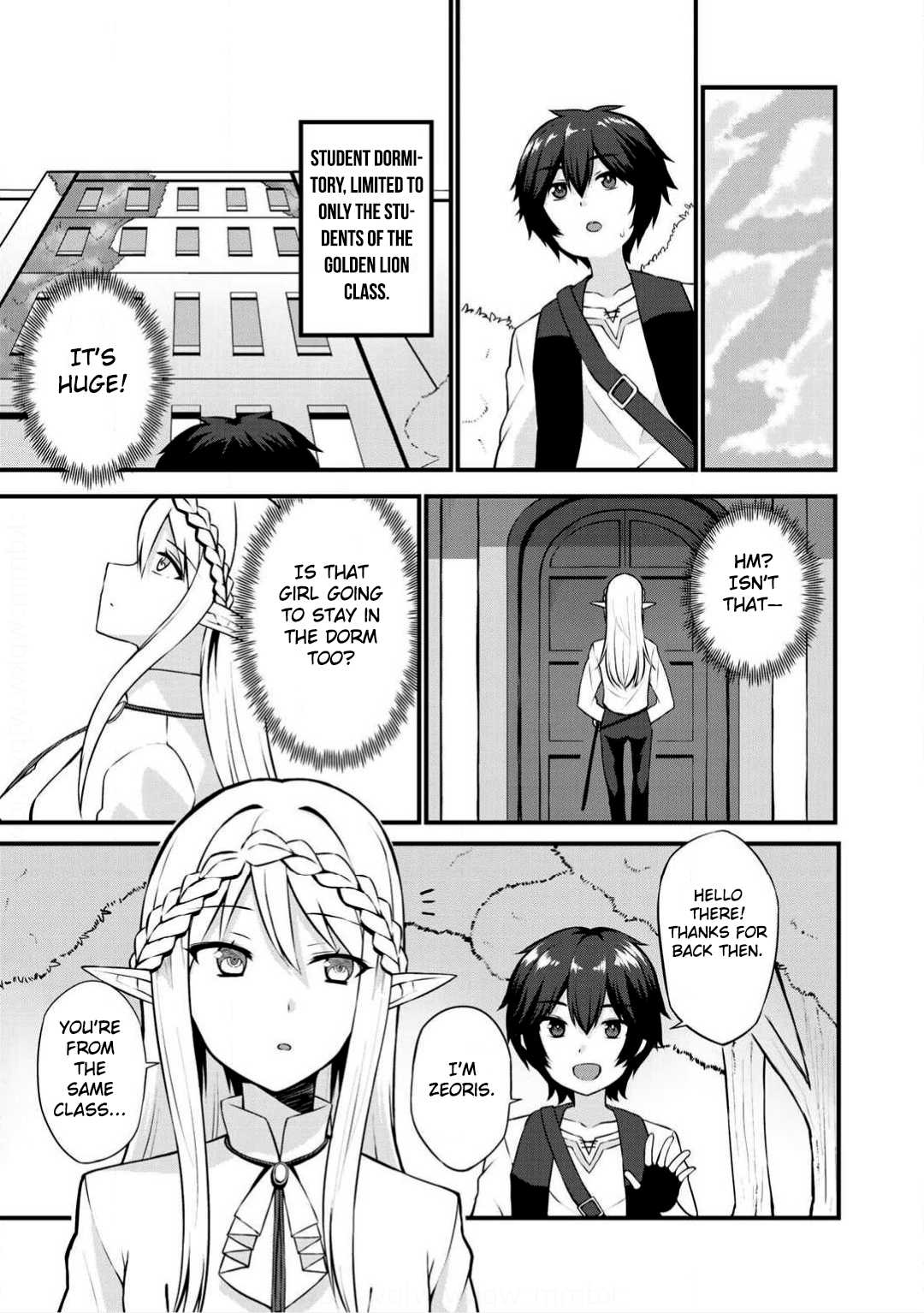 Dorei Shounin Shika Sentakushi Ga Nai desu Yo? ~Harem? Nani sore oishii no?~ chapter 2 page 11