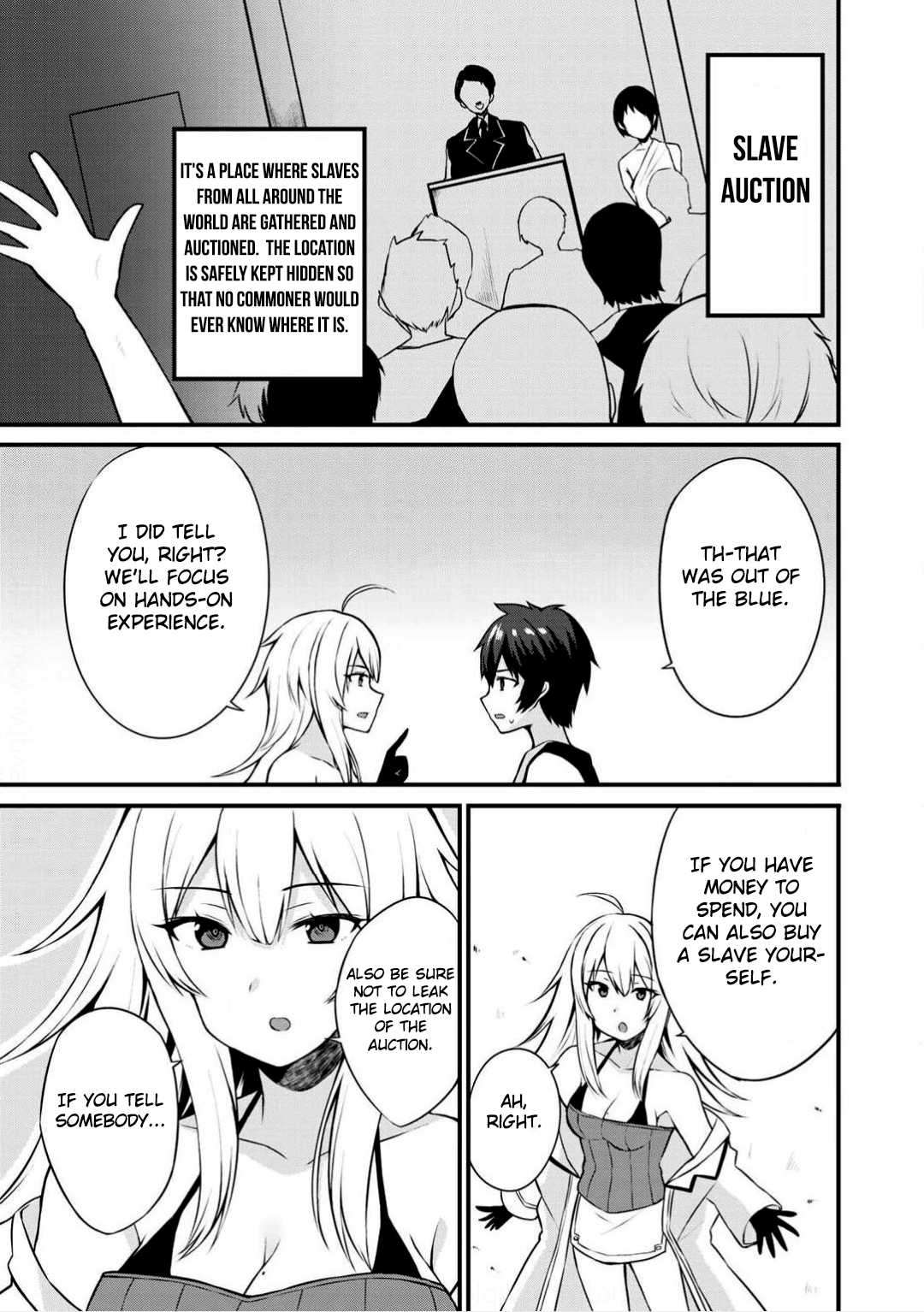 Dorei Shounin Shika Sentakushi Ga Nai desu Yo? ~Harem? Nani sore oishii no?~ chapter 2 page 27