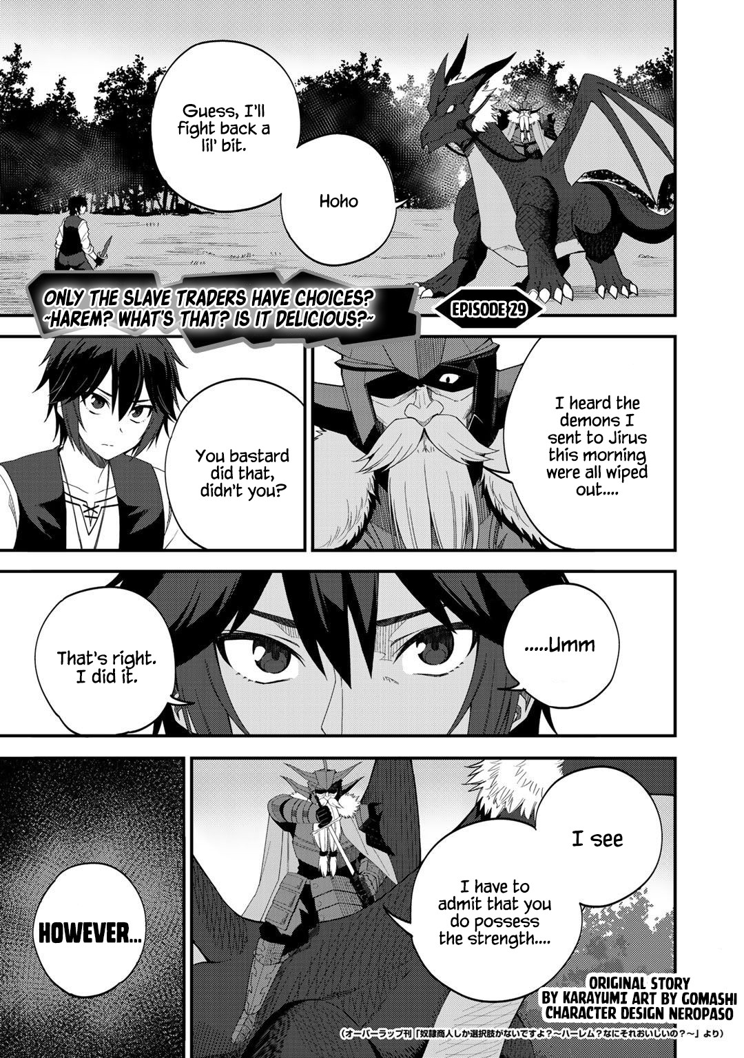 Dorei Shounin Shika Sentakushi Ga Nai desu Yo? ~Harem? Nani sore oishii no?~ chapter 29 page 1