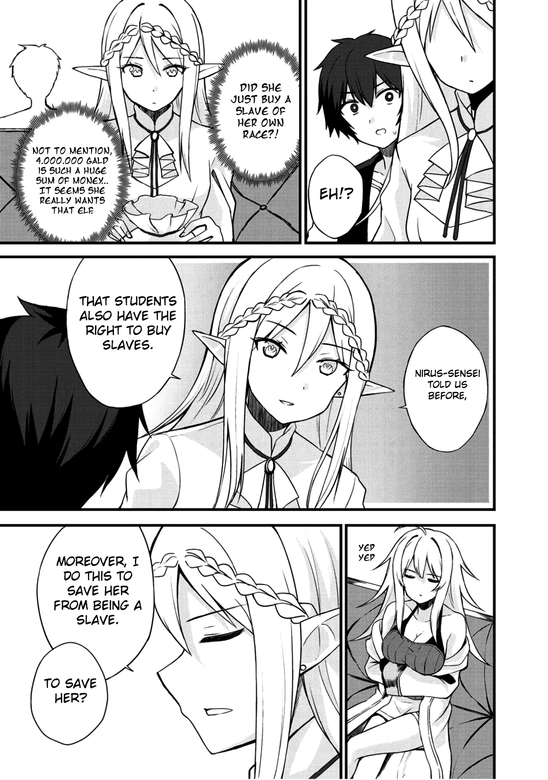 Dorei Shounin Shika Sentakushi Ga Nai desu Yo? ~Harem? Nani sore oishii no?~ chapter 3 page 18