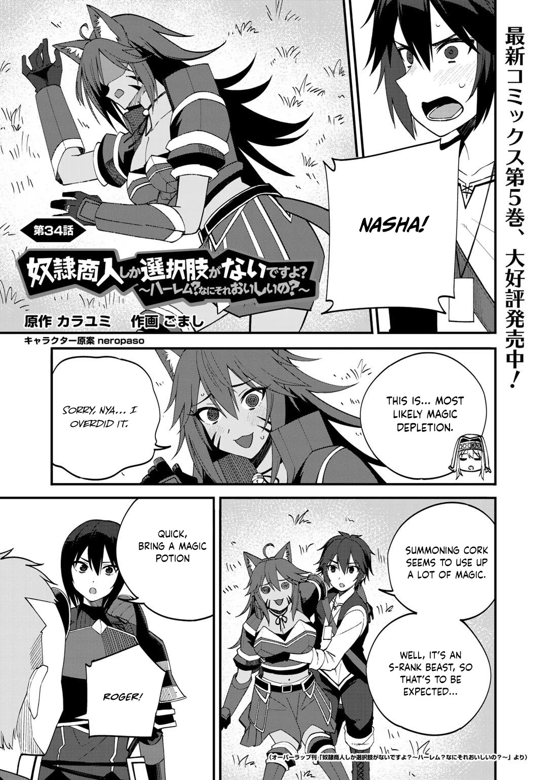 Dorei Shounin Shika Sentakushi Ga Nai desu Yo? ~Harem? Nani sore oishii no?~ chapter 34 page 2