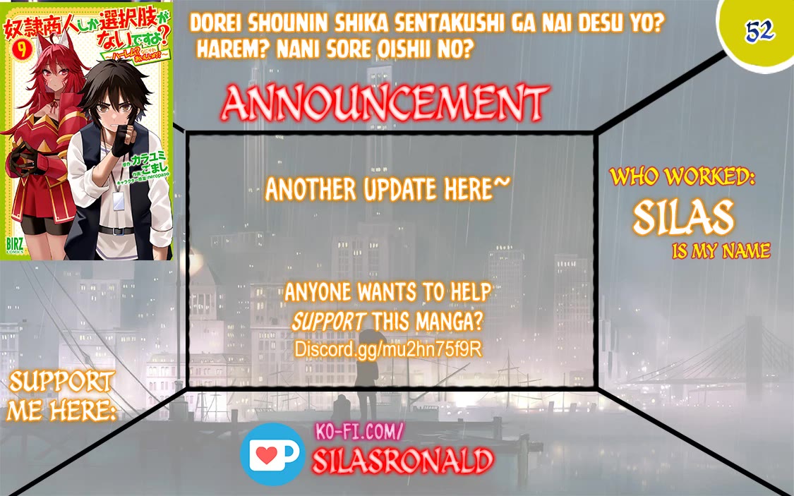 Dorei Shounin Shika Sentakushi Ga Nai desu Yo? ~Harem? Nani sore oishii no?~ chapter 52 page 1